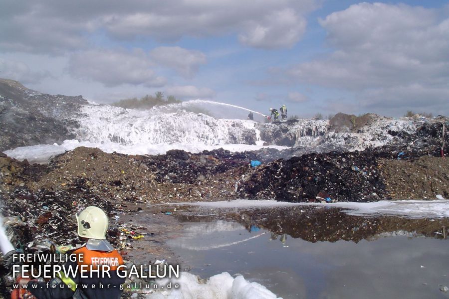 2005 - Deponiebrand in Bernau